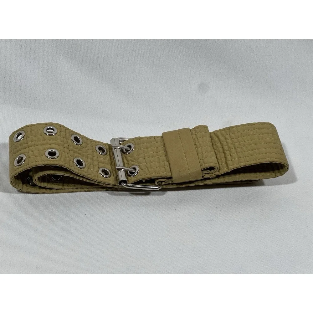 Johnny Was Pete & Greta Canvas Belt‎ Double Grommet Adjustable Buckle
